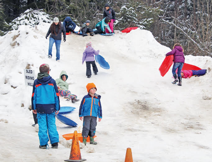 Corry Cabin Fever sledding hill